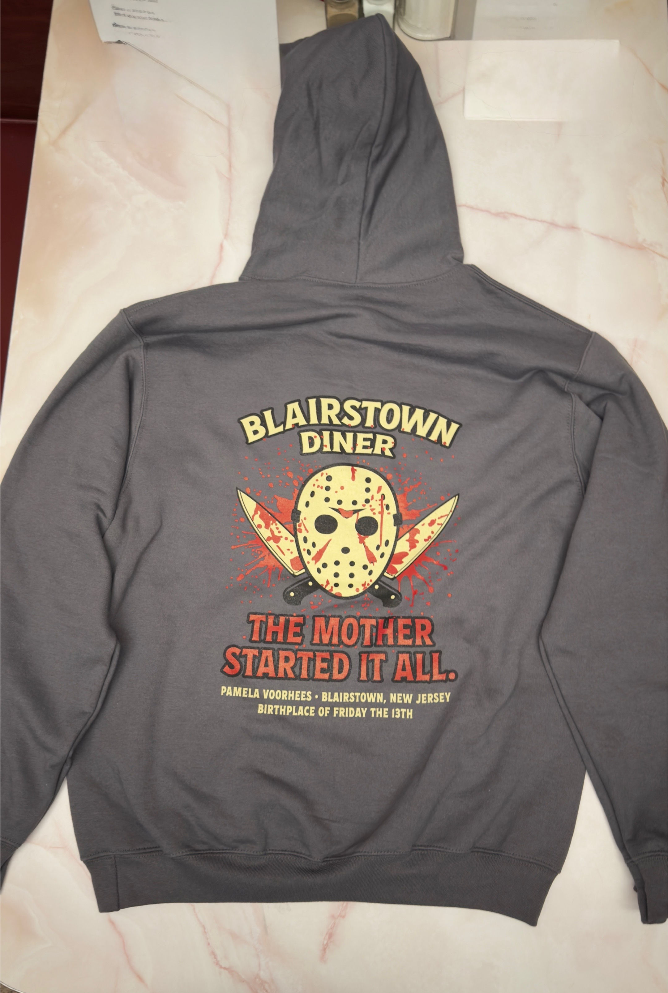 The Mother Started It All Zip Up Sweatshirt