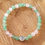 Miniature : Bracelet Aventurine-Quartz "Apaisement-Calme-Maitrise de soi-Ouverture d'Esprit"