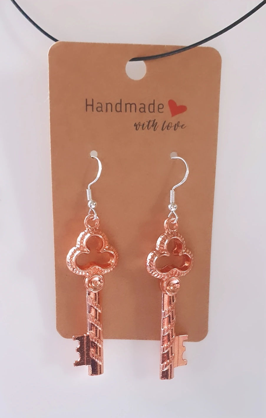 Miniature : Boucles Clés Cuivrées