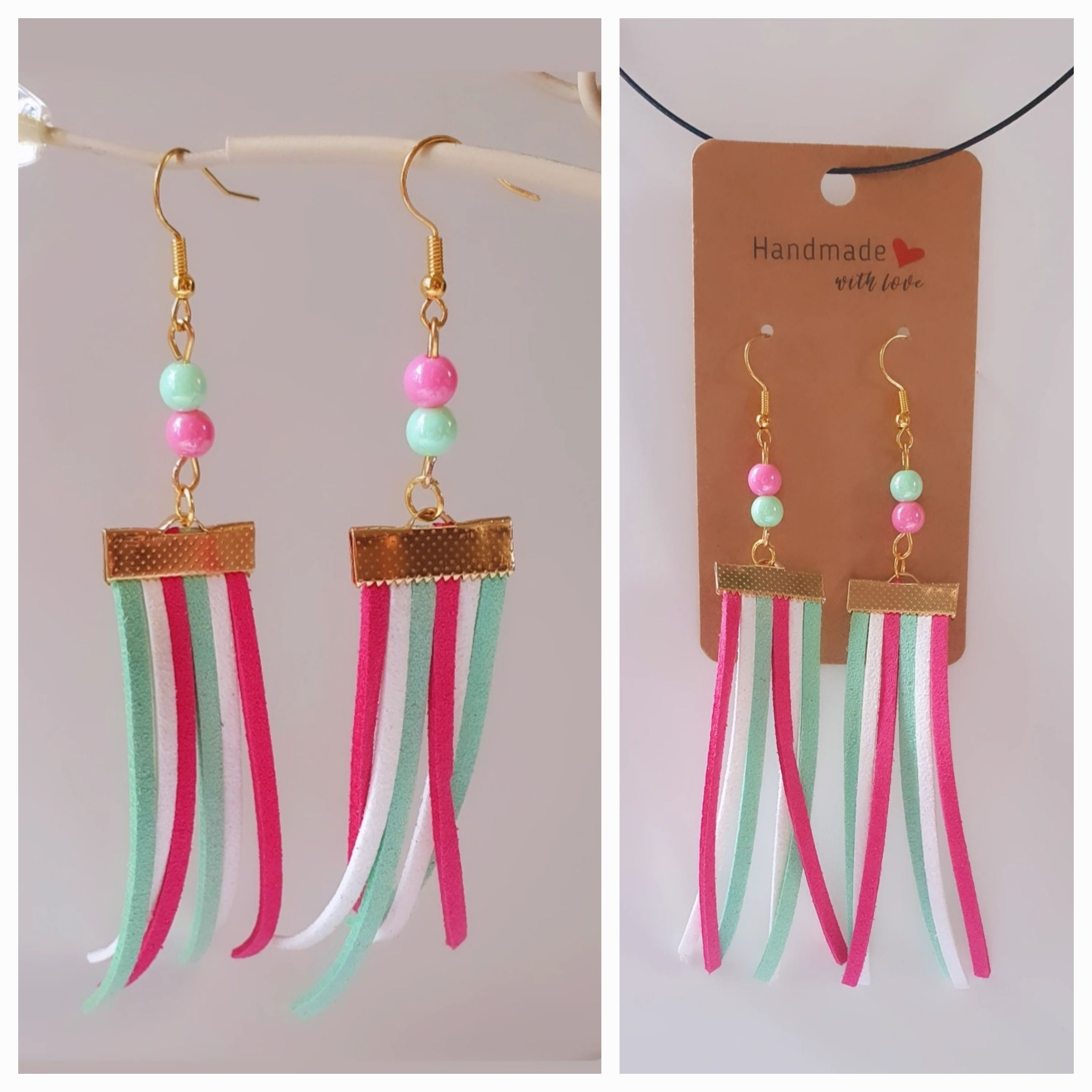 Boucles Cordons Tricolores