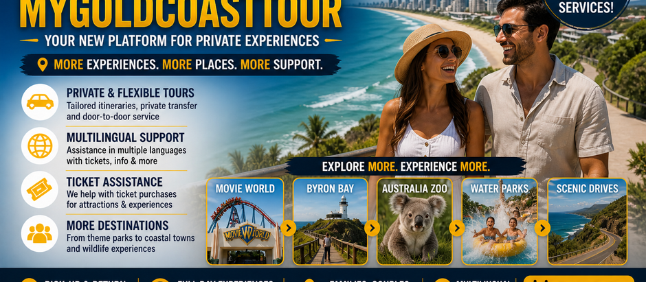 A New Way to Experience the Gold Coast – Introducing mygoldcoasttour
