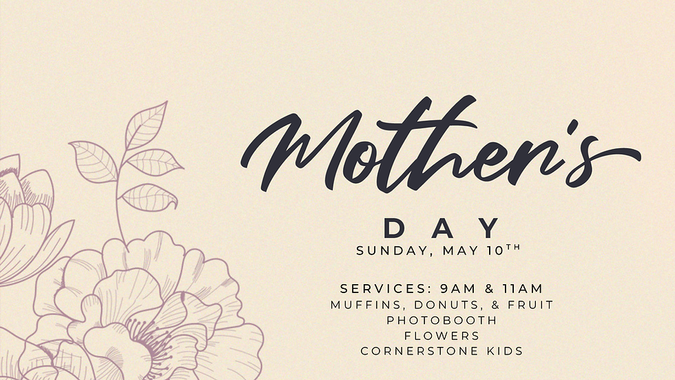 Mother's Day Service