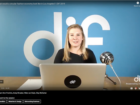 Watch our #ThinkDif discussion on "What a circular fashion economy would look like in Los Angeles"