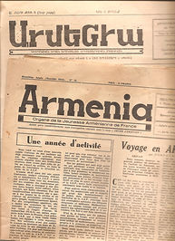 page de journal Armenia