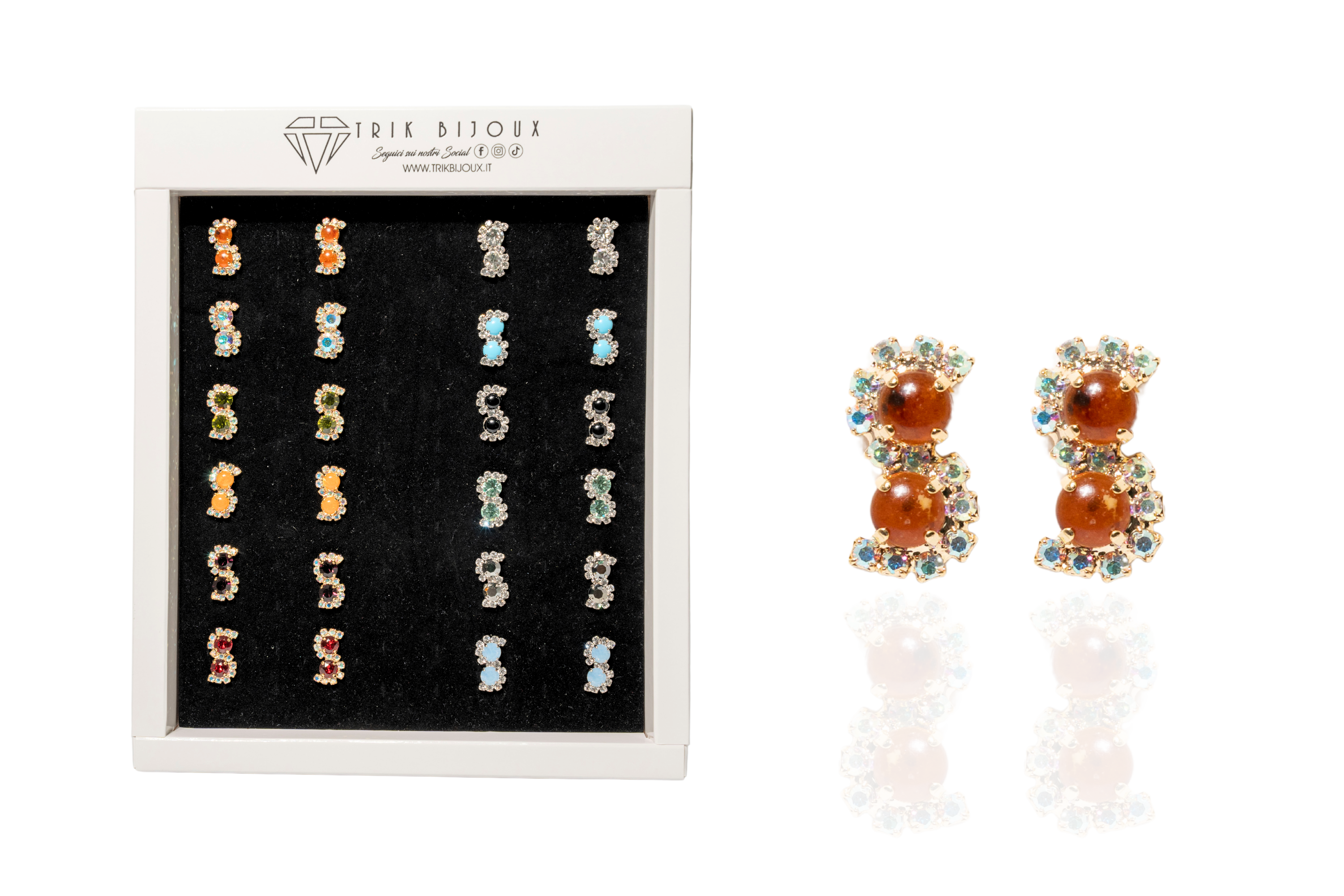 Orecchini Jasmine  (prezzo cad. 1)