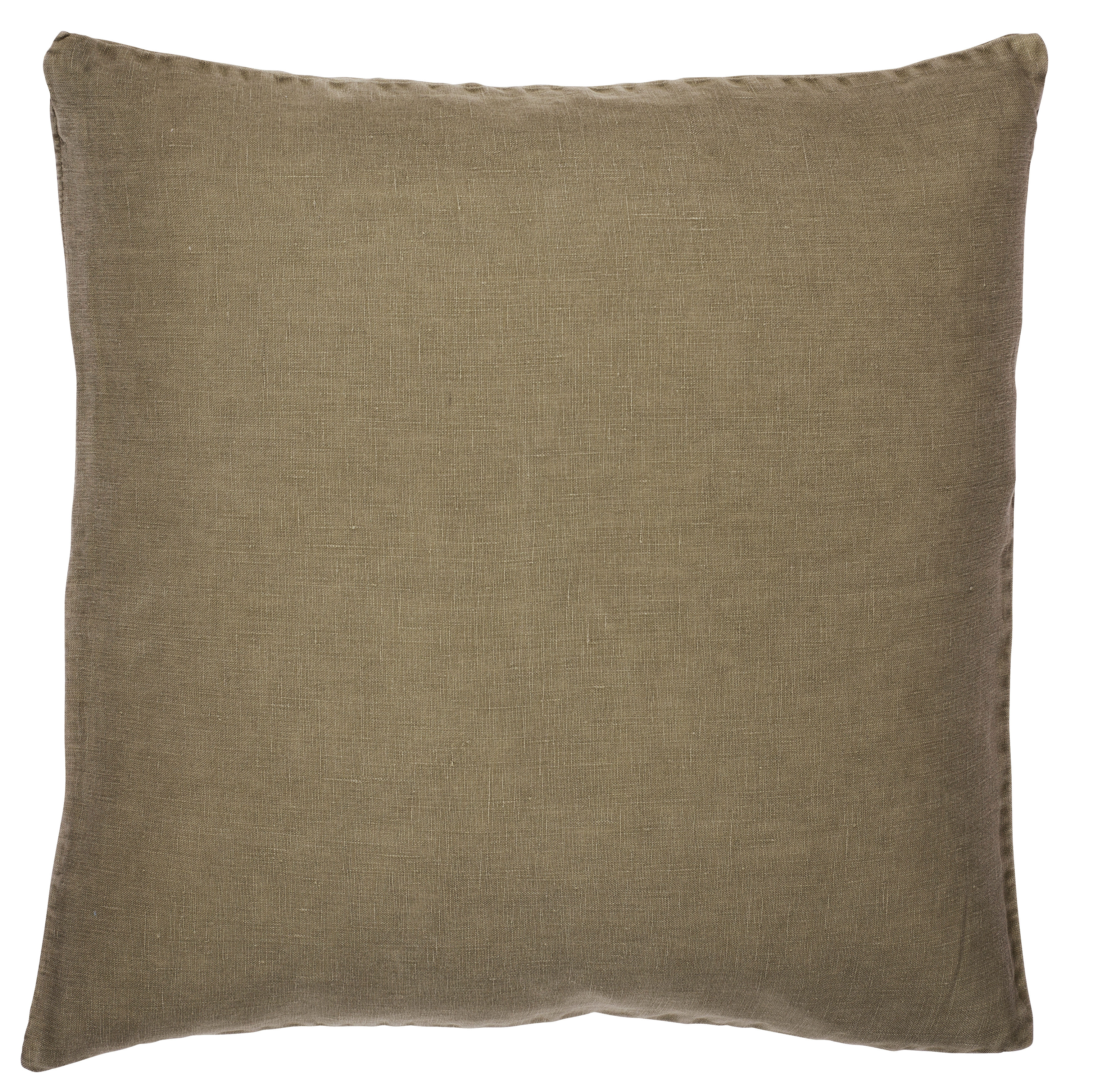 Cushion linen Olive