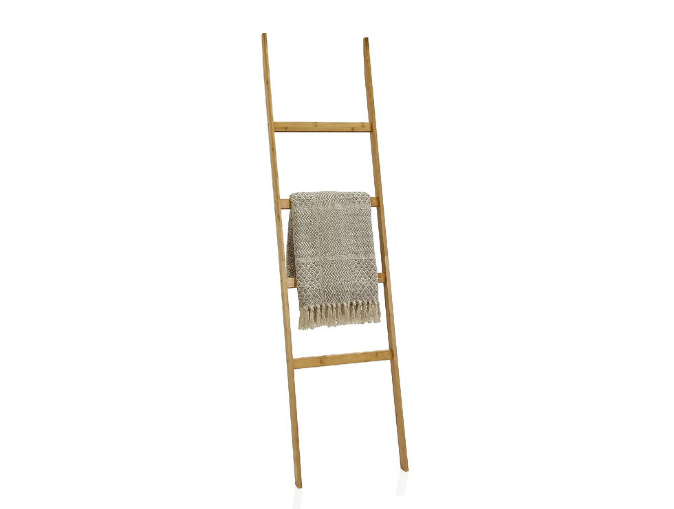 Bamboo decorative ladder