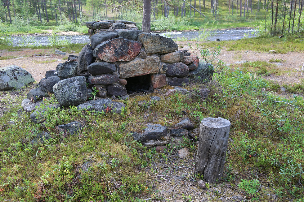 Maauuni Oskarinkosken kolttakentällä