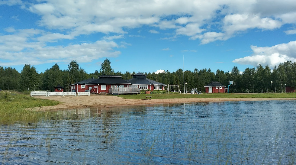 Vaattojärven uimaranta ja Rantapaviljonki