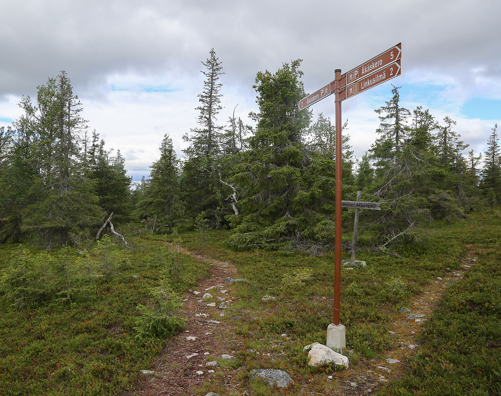 Linkukeron erämaareitti