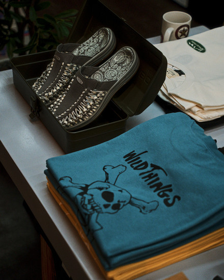 apparel and keen sandals shoes in outside store bali lane singapore