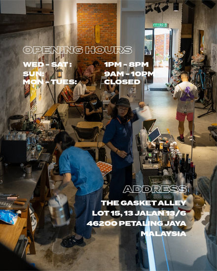 address and opening hours cafe wildmancampingclub petaling jaya the gasket alley