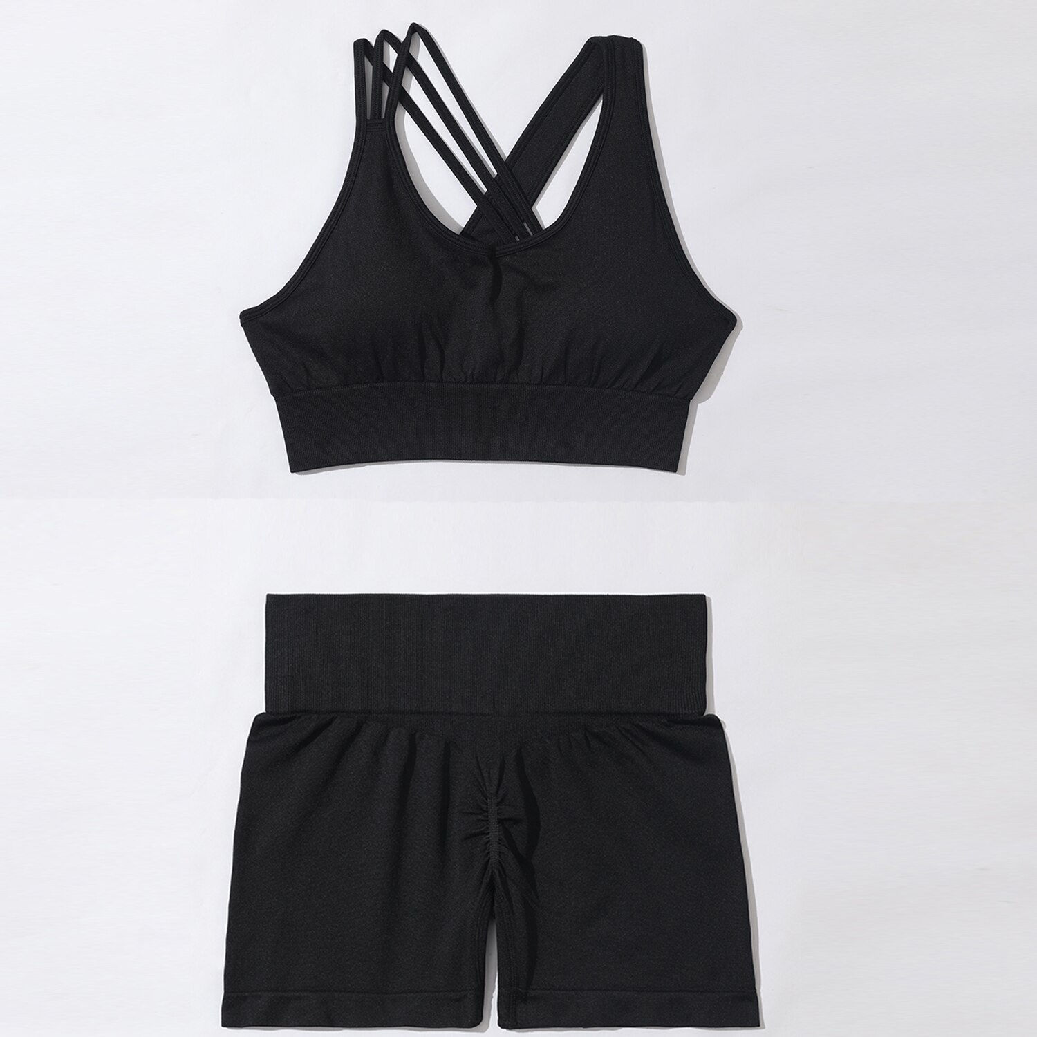 Fitness Yoga Set Women's Tracksuit Sexy Sleeveless Workout Suits High Waist Yog