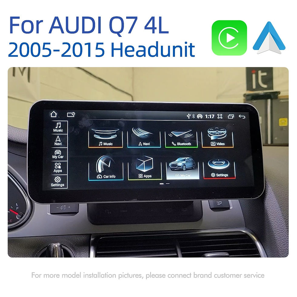 Thumbnail: Android 12 Car Screen Player For Audi Q7 4L 2005-2015 GPS Navi Multimedia Stere