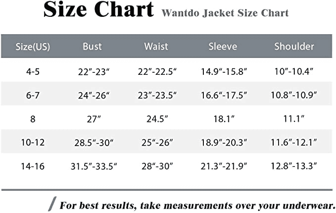 Miniaturbild: Wantdo Girl's Waterproof Skiing Jacket Kid's Thick Winter Coat Rose Red Size 10