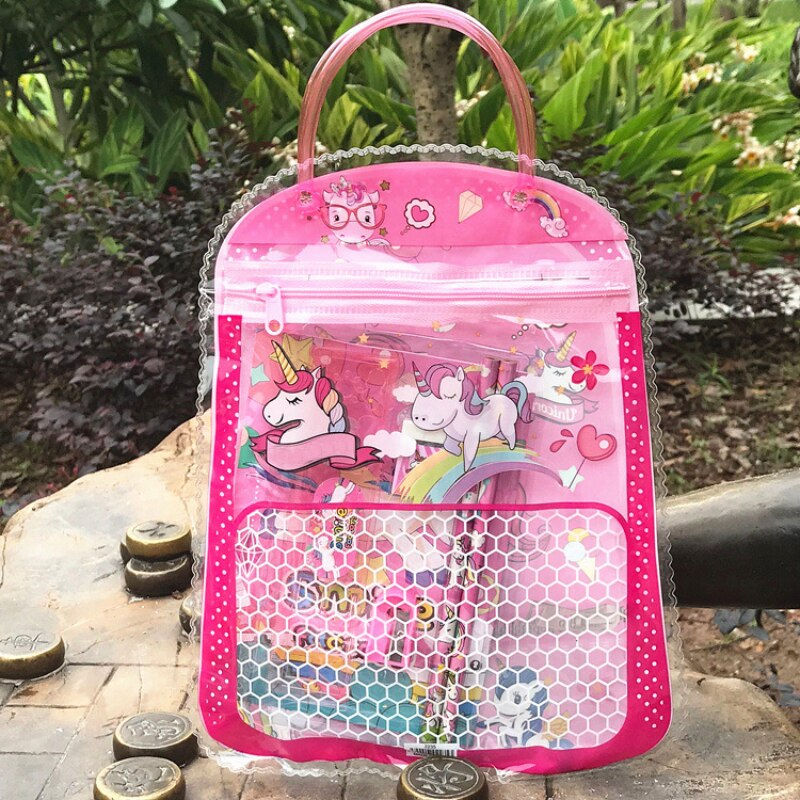 Thumbnail: Pokemon Pen Case Set Pikachu Stationery Tote Bag Hand Carrying Stationery Set C