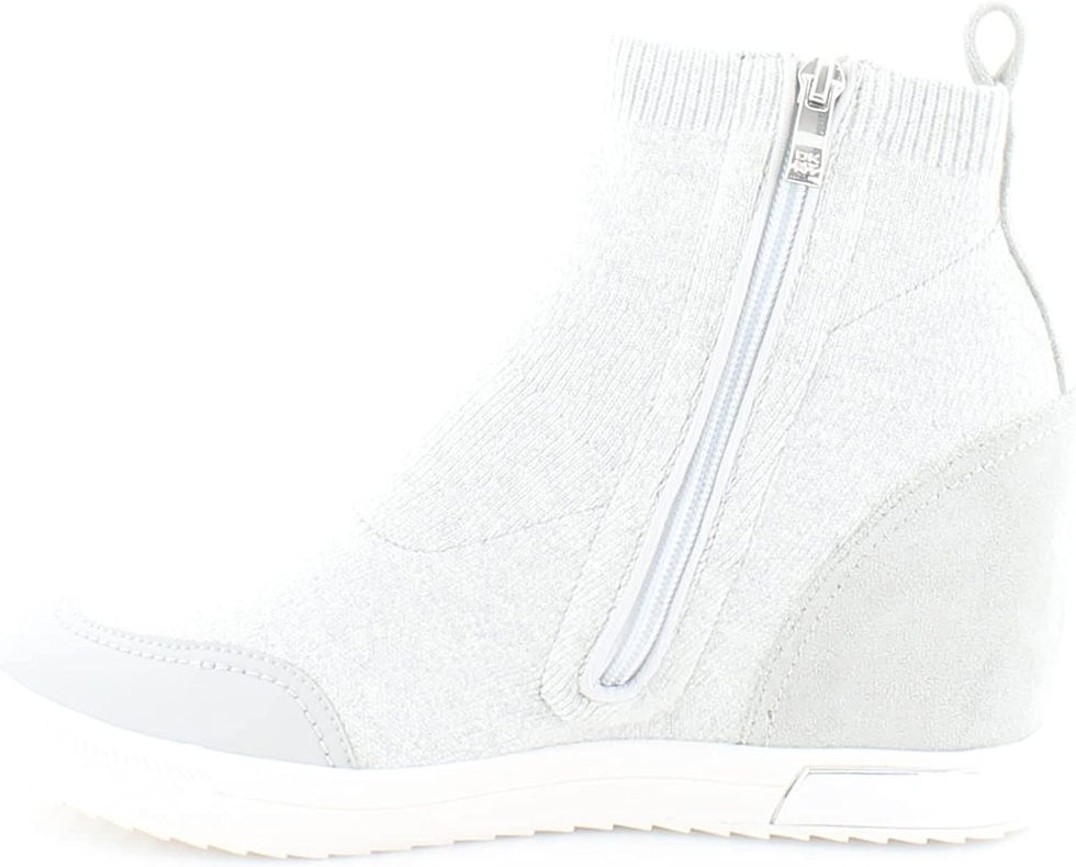 Thumbnail: DKNY Women's High-top Sneakers – Slip-on Shoes with Hidden Wedges