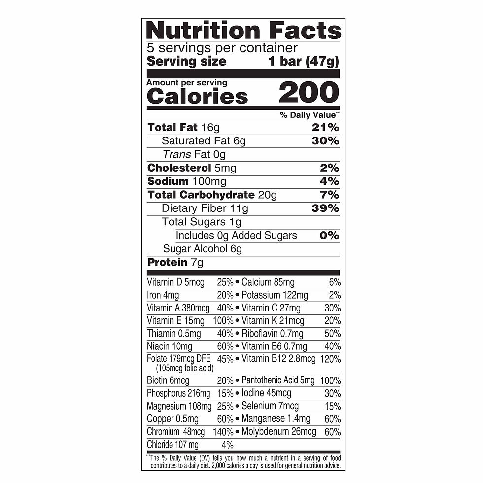 Миниатюра: SlimFast Keto Fat Bomb Meal Replacement Bar, Frosted Cinnamon Bun, 5 Count