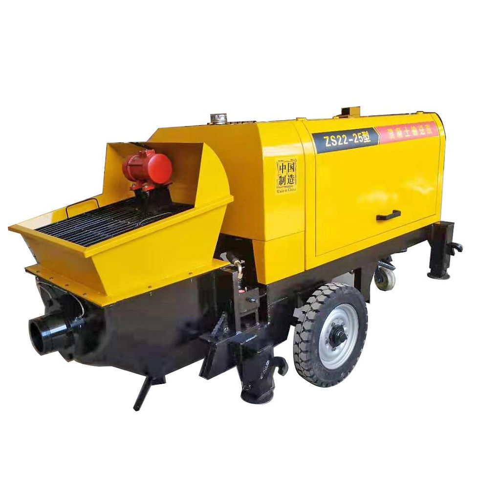 Thumbnail: Portable Concrete Pumps Concrete Mixer Pump Machine