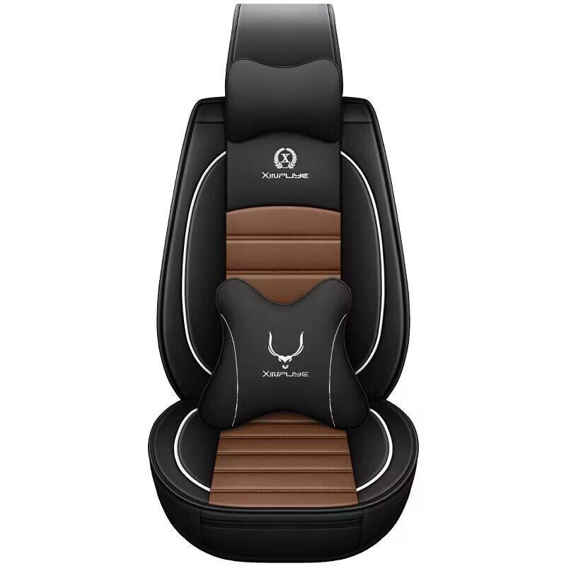 Thumbnail: Driver's seat and passenger's seat 1 single seat single leather car seat cushio