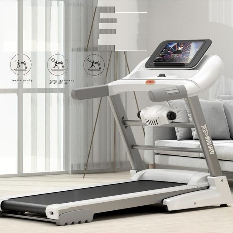 Thumbnail: Mute Smart Electric Foldable Treadmill Multi-Functional Gym Equipment Home Runn