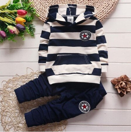 Thumbnail: Babicolor Baby Cothes Set Spring Autumn Fashion Cotton  Tops+ Pants 3pcs Kids B