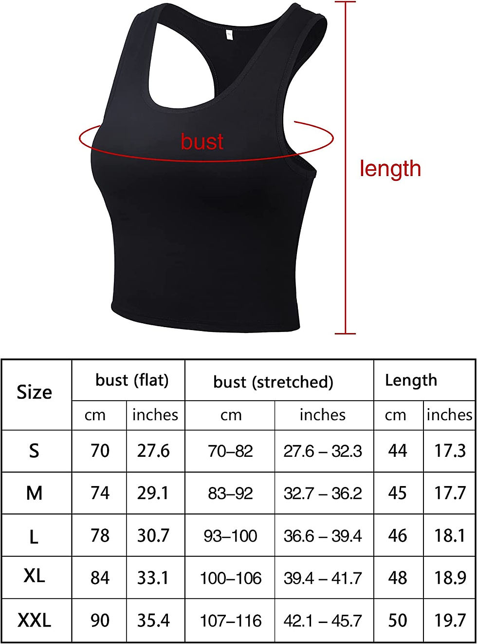 Thumbnail: Boao 4 Pieces Basic Crop Tank Tops Sleeveless Racerback Crop Sport Top for Women