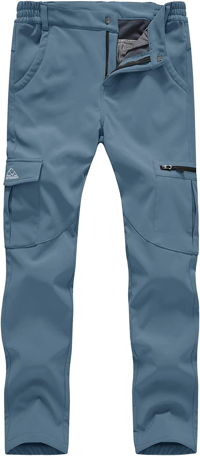 Miniature : YSENTO Women's Fleece Ski Snow Pants Waterproof Windproof Insulated Softshell H