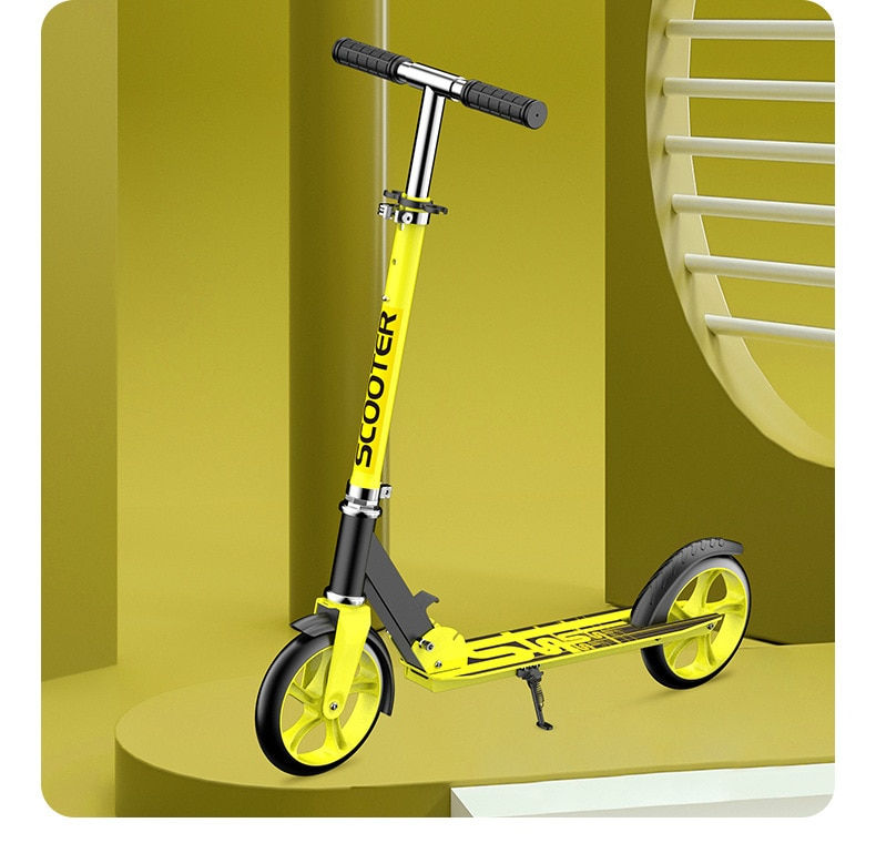 Thumbnail: Scooters Thickened Scooter Cycling Scooters Outdoor Scooter for Adults Adjustab