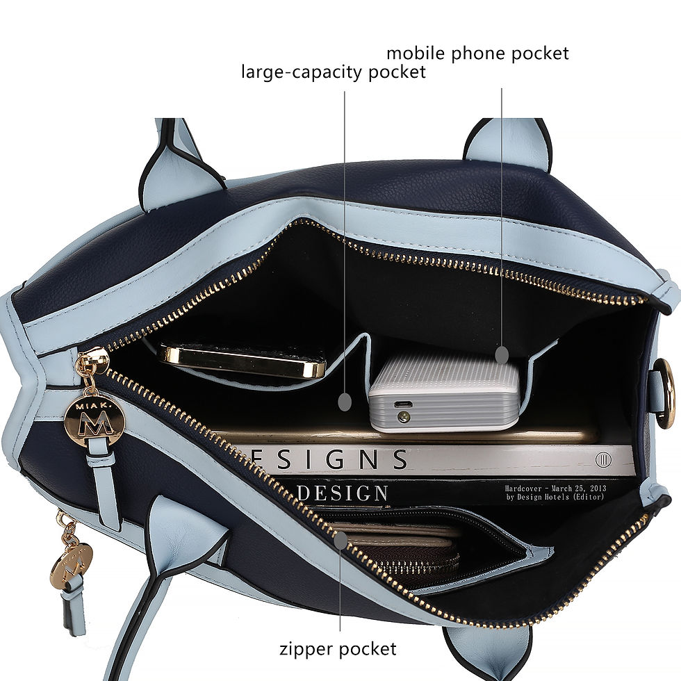 الصورة المصغرة: MKF Collection Livia Satchel Handbag by Mia K