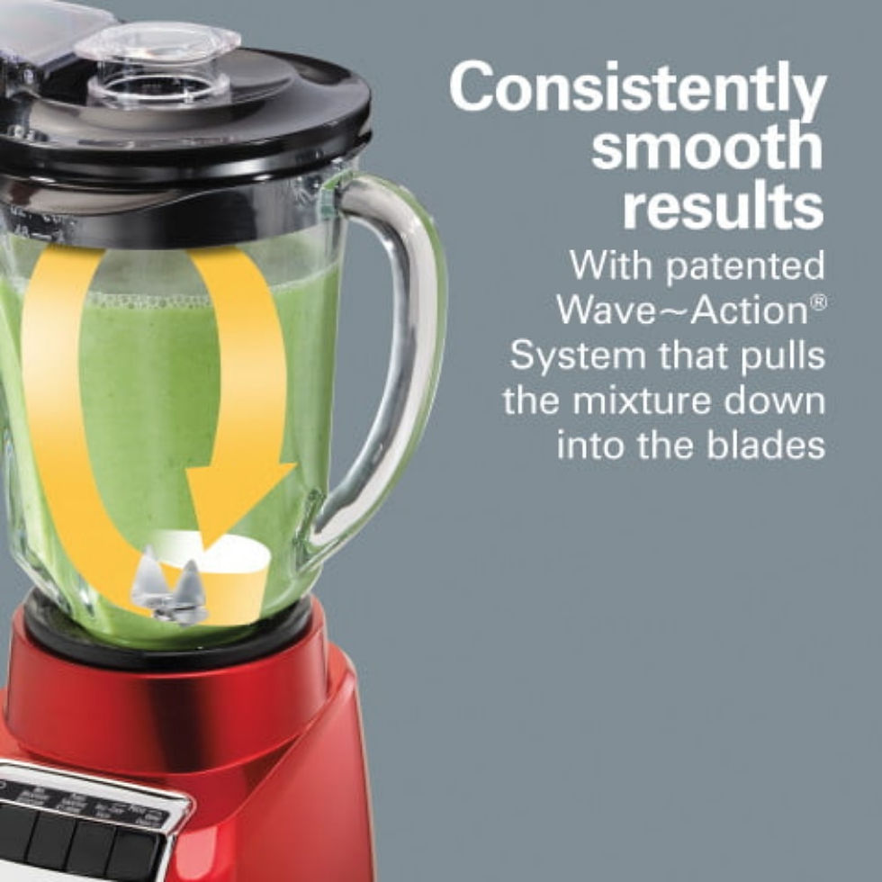 Thumbnail: Wave-Action Blender, Model 53519W Mini Blender Portable