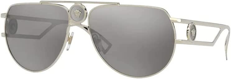 Thumbnail: Versace VE2225 Pilot Sunglasses for Men + BUNDLE With Designer iWear Compliment