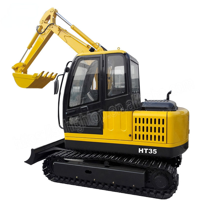 Thumbnail: 3.5 Ton Hydraulic Crawler Chinese Mini Excavator