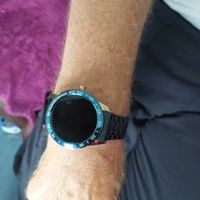 Thumbnail: LIGE Steel Band Smart Watch Men Heart Rate Blood Pressure Monitor Sport Multifu