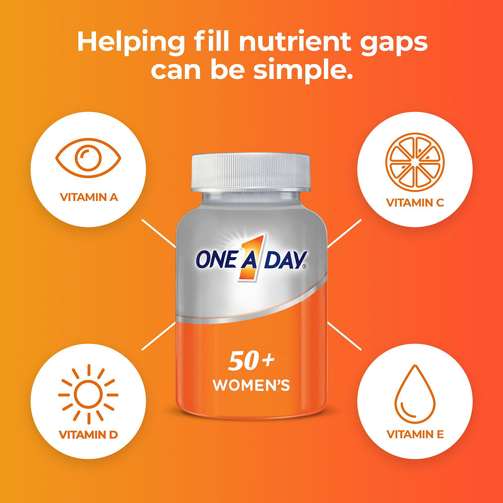 Miniature : One A Day Women's 50+ Multivitamin Tablets, Multivitamins for Women, 65 Ct