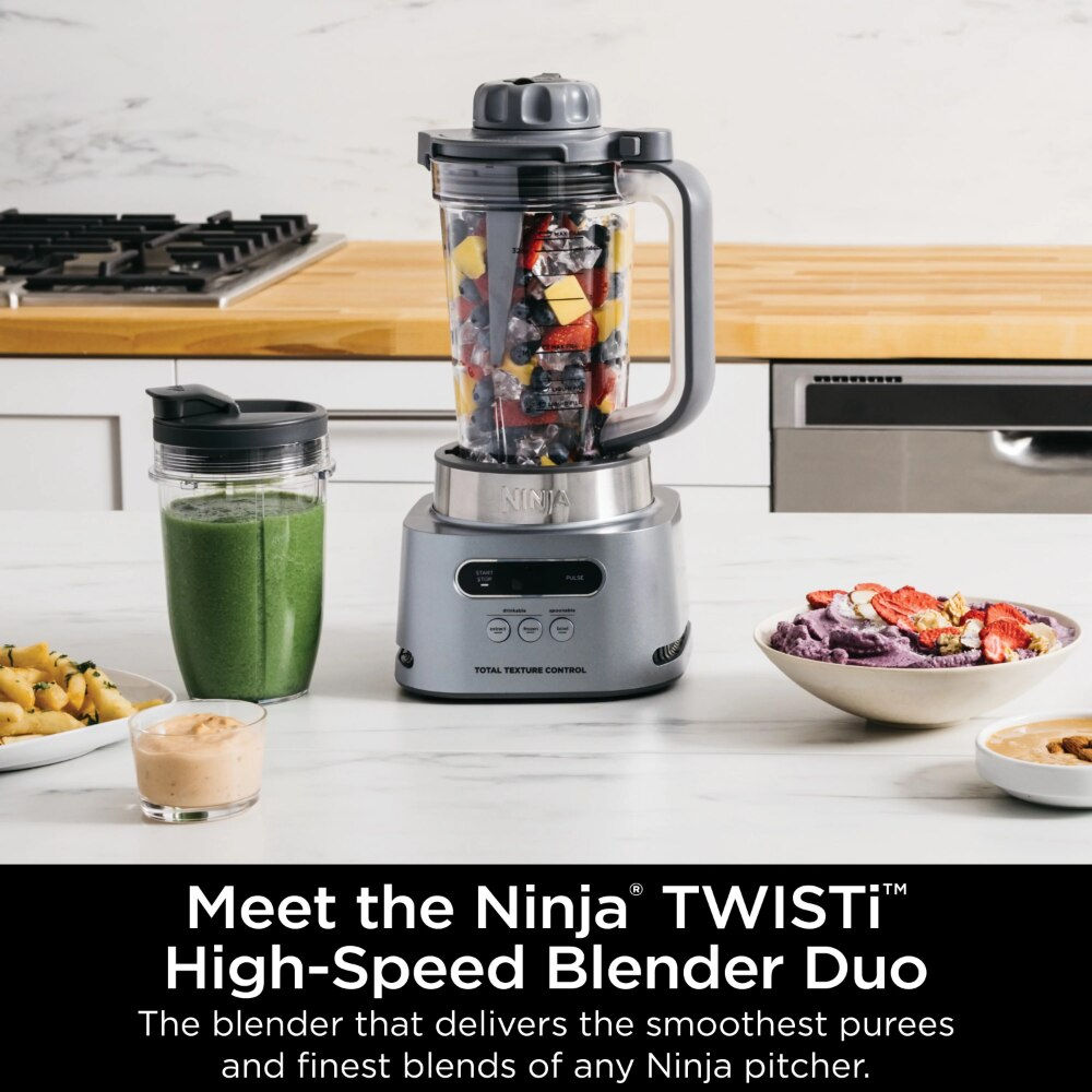 blender food processors TWISTi™, HIGH-SPEED Blender DUO 3 Preset Auto-iQ® Progr
