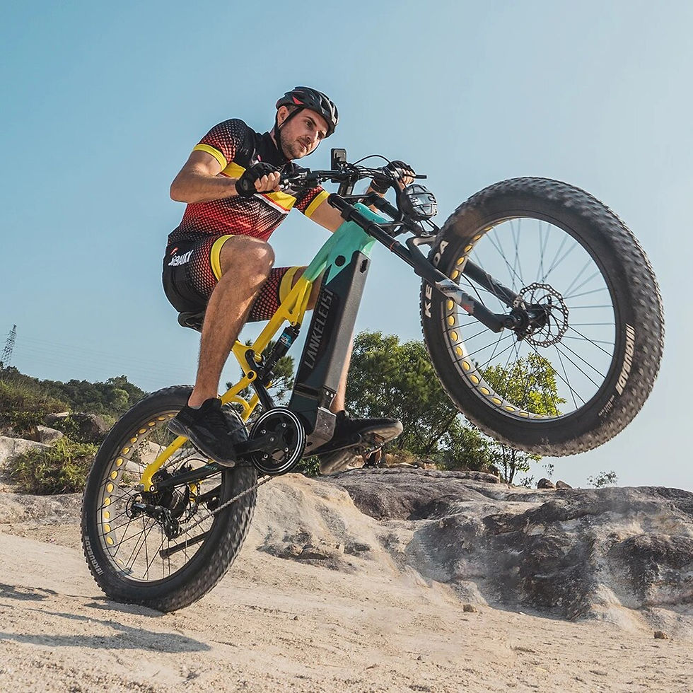 Thumbnail: EU UK Stock LANKELEISI RV800 Electric Bicycle 750W Bafang Motor 20ah Samsung Ba