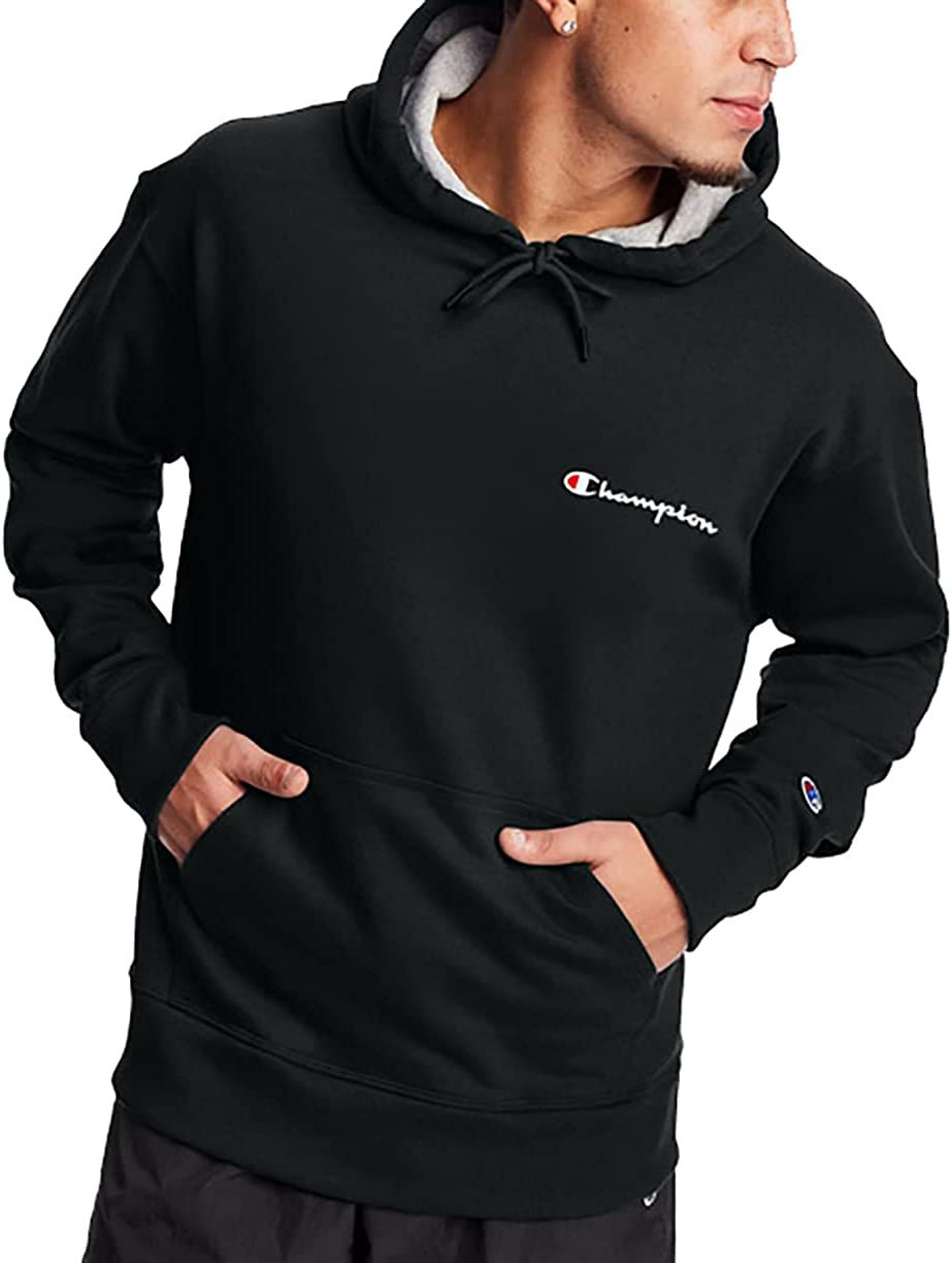 Thumbnail: Champion Men's Powerblend Fleece Hooded Sweatshirt For Men,Best Hoodies for Men