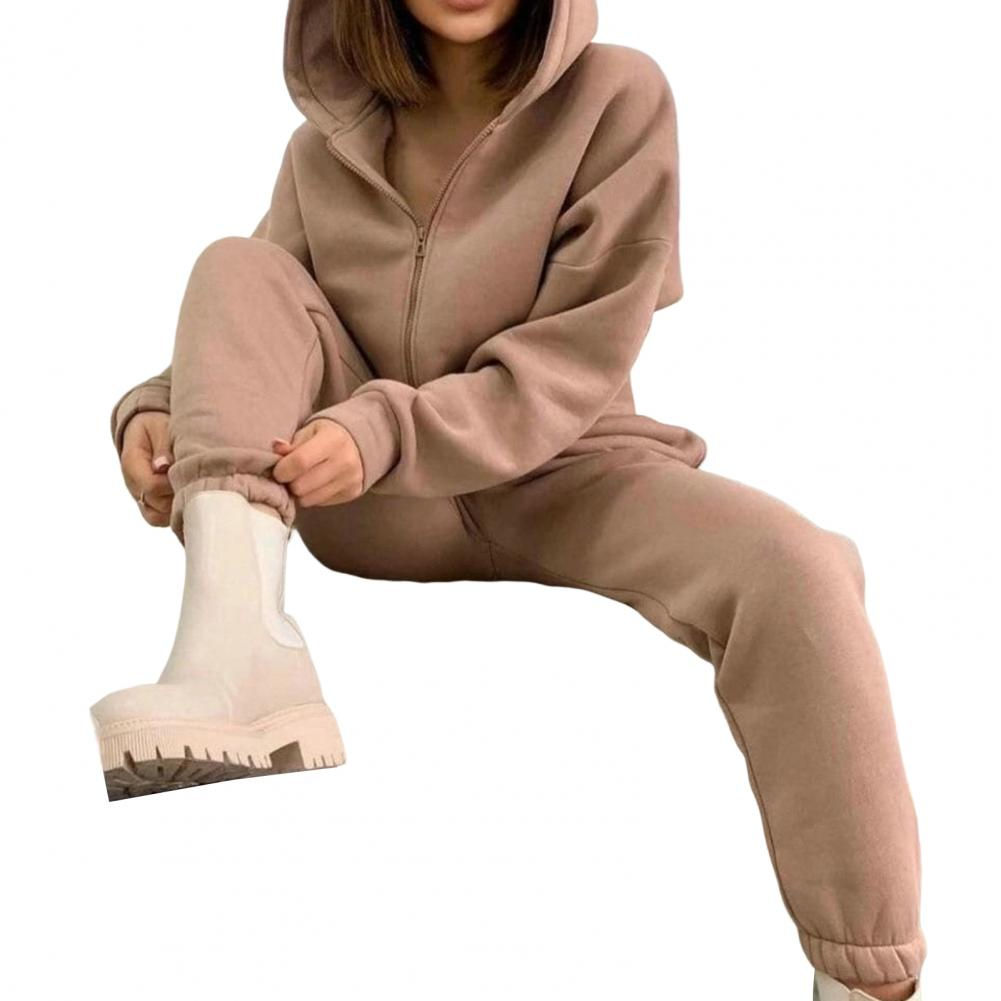Winter Two Piece Sets Women Tracksuit Oversized Suit 2022 Autumn Trouser Suits 