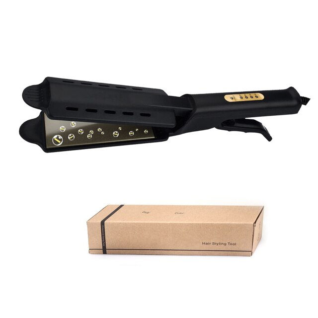 Miniaturbild: Professional Hair Crimper Wave Corn Irons  Curling Iron Wand Ceramic Corrugated