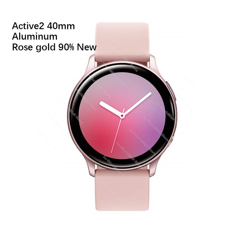 Thumbnail: Samsung Galaxy Watch Active 2 R825 Smart Watch With GPS Heart Rate Sensor Healt