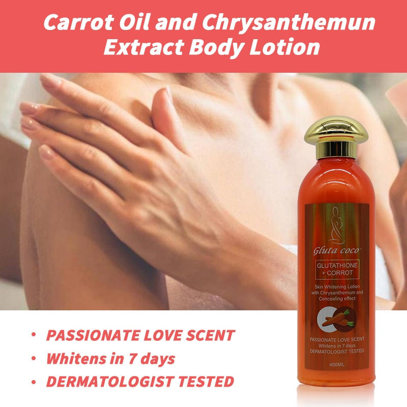 Миниатюра: Carrot Whitening Skincare Set with Vitamin C Carrot Oil Removes Dark Spots Natu
