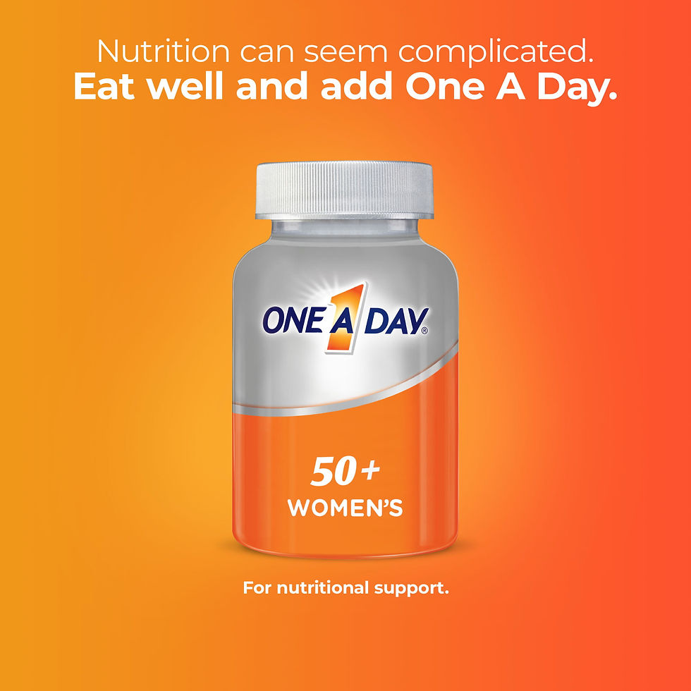 Miniature : One A Day Women's 50+ Multivitamin Tablets, Multivitamins for Women, 65 Ct