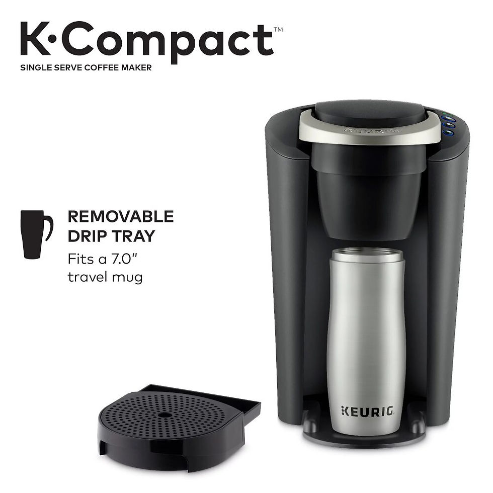 Miniaturbild: K-Compact Single-Serve K-Cup Pod Coffee Maker, Black