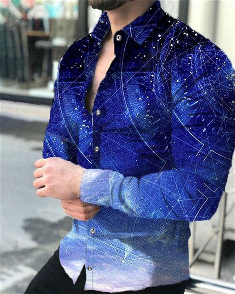 Thumbnail: 2023 High Quality Fashionable Men's Shirts Button Up Shirts Casual Designer Pri