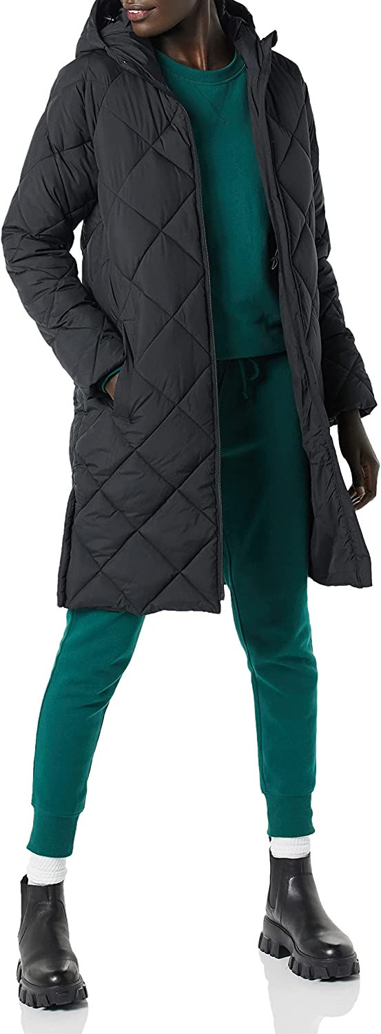 Miniatura: Amazon Essentials Women's Heavyweight Diamond Quilted Knee Length Puffer Coat