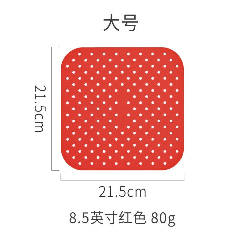 Miniature : Silicone Air Fryer Liner Non-Stick Steamer Pad Resuable Air Fryer Pot Mat Kitch