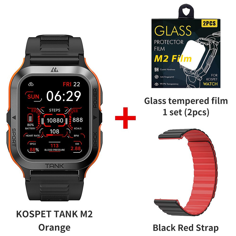 Thumbnail: Original KOSPET TANK M2 Ultra Smart Watch Men Military Smartwatch Women Fitness