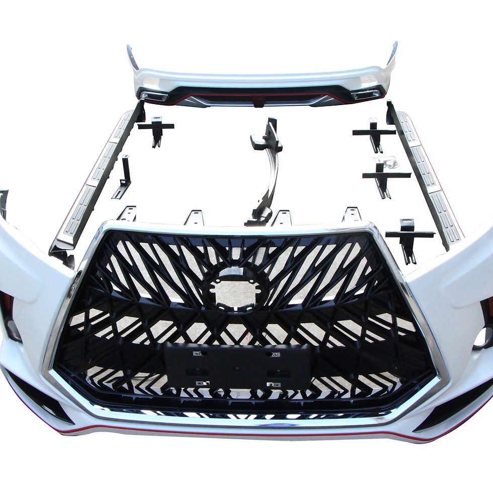 Миниатюра: High quality tuning LX facelift body kit car bumpers 2015+ for Toyota Highlande