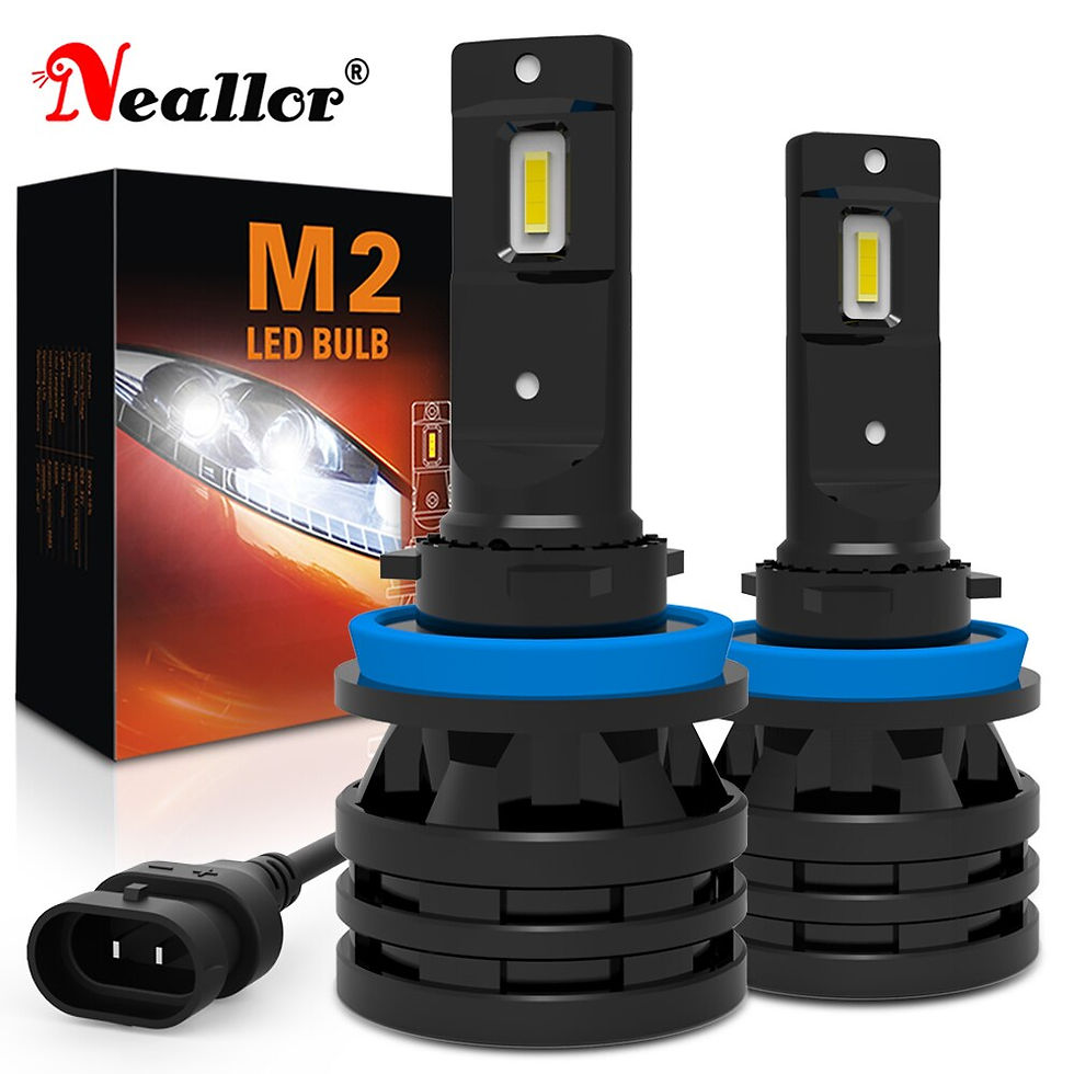 Thumbnail: M2 Car Light 9005 9006 HB3 HB4 H7 16000LM H11 LED Lamp Car Headlight Bulbs H4 H
